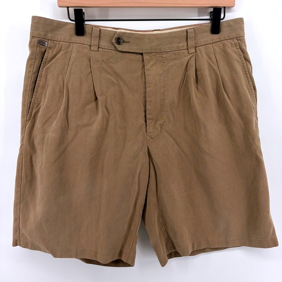 Tommy Bahama Mens Chino Shorts LOT of 3 Size 36 Silk Blend - Flaws-‎ see listing - Picture 2 of 16